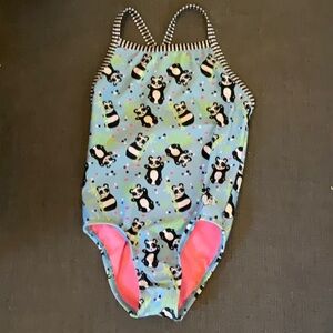 I bought this for my daughter and she wore it once then grew out of it. Like new